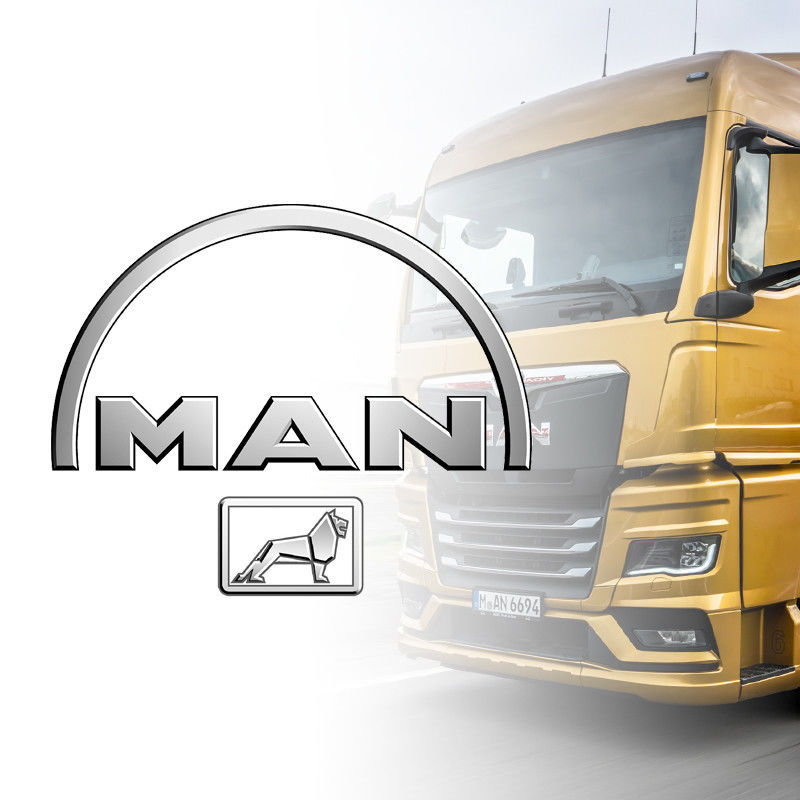 Chiếc xe tải MAN Phần bên ngoài Đèn đèn pha Đèn đấm Phân đồ gương Đèn bảo vệ bùn Phụ kiện cabin