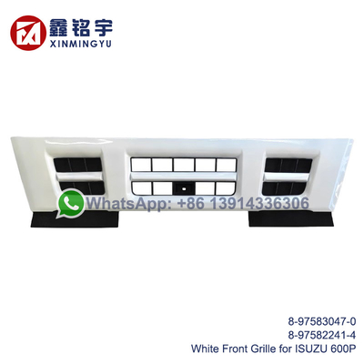 Giá tốt Chrom màu trắng lưới tản nhiệt phía trước cho ISUZU 600P NPR NKR Truck OEM 8-97583047-0 trực tuyến