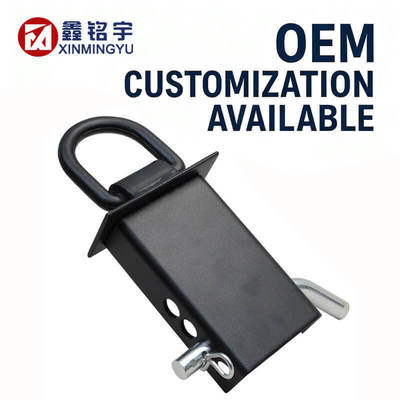 Giá tốt Removable D-Ring Tie-Downs for Stake Pockets – Flatbed & Utility Trailers, Includes Hitch Pin, Black Heavy-Duty, Factory Direct OEM Customizable trực tuyến