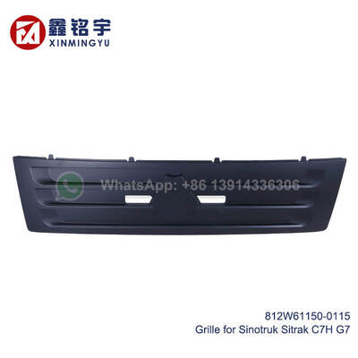 Giá tốt 812W61150-0115 High-Strength Engineering Plastic Front Grille Radiator Mask for Sinotruk SITRAK C7H G7H Truck - Corrosion and Impact Resistant trực tuyến